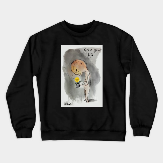 Growing Crewneck Sweatshirt by Loui Jover 